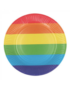 Bordjes Regenboog, 8st.