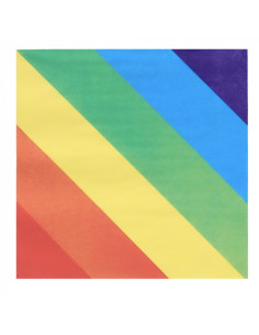 Servetten Regenboog 20 Stuks