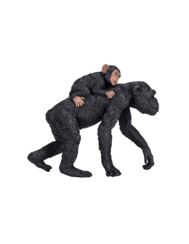 Mojo Wildlife Chimpansee met Baby -...