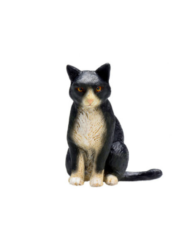 Mojo Farmland Zittende Kat Zwart/Wit...