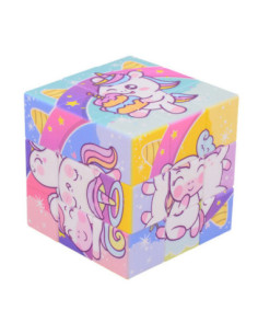 Eenhoorn Puzzel Kubus
