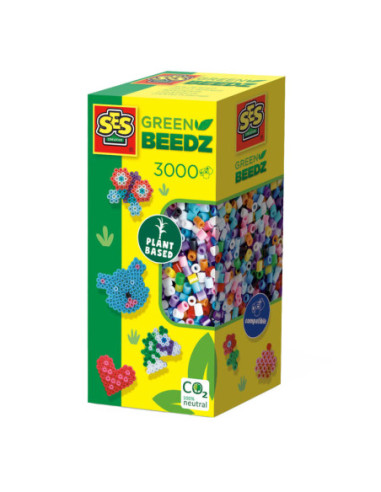 SES Green Beedz - Strijkkralen Mix 3000