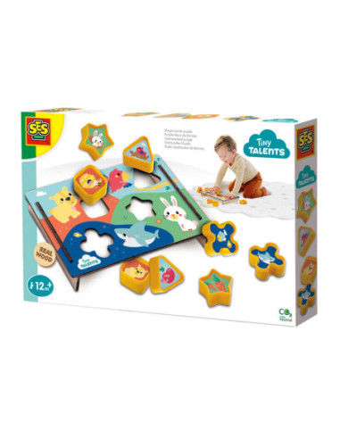 SES Tiny Talents Vormenstoof Puzzel