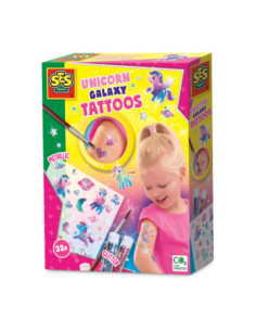 SES Unicorn Galaxy Tattoos