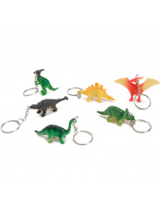 Sleutelhanger - Dino 12st.