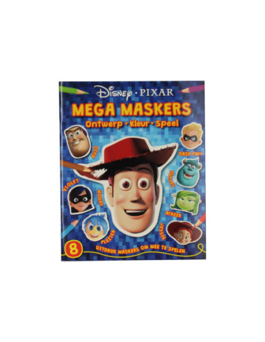 Walt Disney Maskerboek Disney Pixar