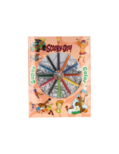 Super Color Kleurboek Scooby-Doo met...