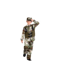 Kinderkostuum Soldaat 4-6 jaar