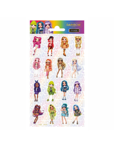 Stickervel Twinkle Rainbow High