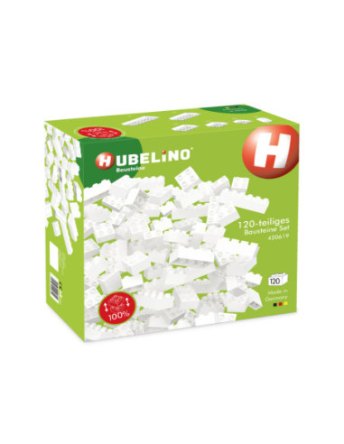 Hubelino Bouwstenen Wit 120dlg.