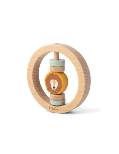 Trixie Houten Rammelaar Rond - Mr. Lion