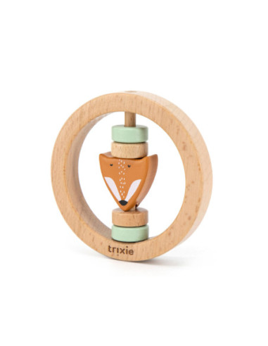 Trixie Houten Ronde Rammelaar - Mr.Fox
