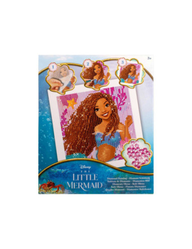 The Little Mermaid Mozaiek Strass...