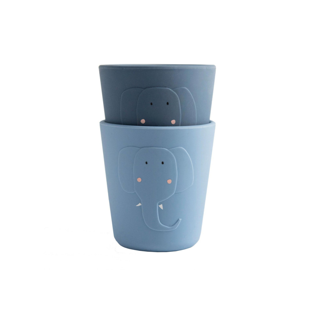 Silicone Beker - Mrs. Elephant 2st.