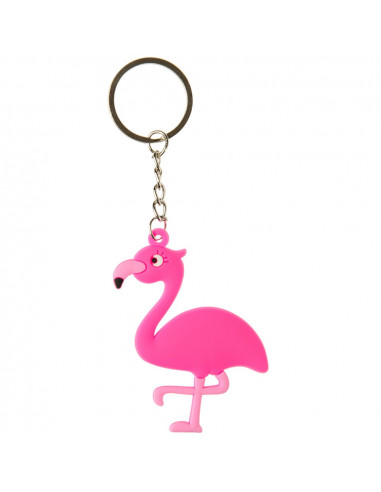 Sleutelhanger Flamingo 48st.