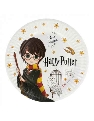 Papieren Bordjes Harry Potter 8st.