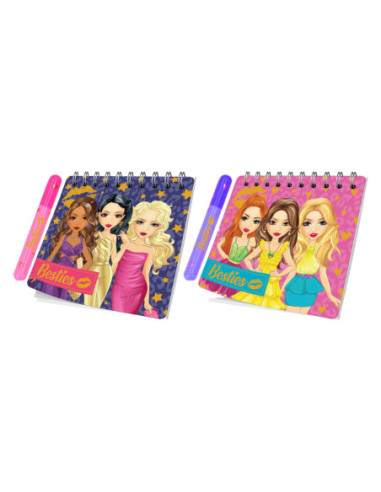 Besties Mini Notitieboek met Pen