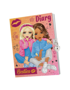 Besties Dagboek A5 met Slot