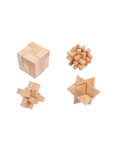 Small Foot - Houten Breinpuzzels Set...
