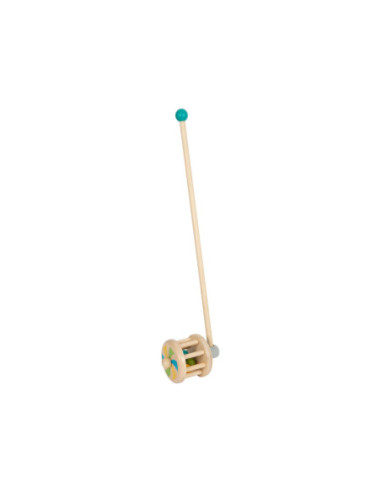 Small Foot - Houten Duwfiguur Rammelaar