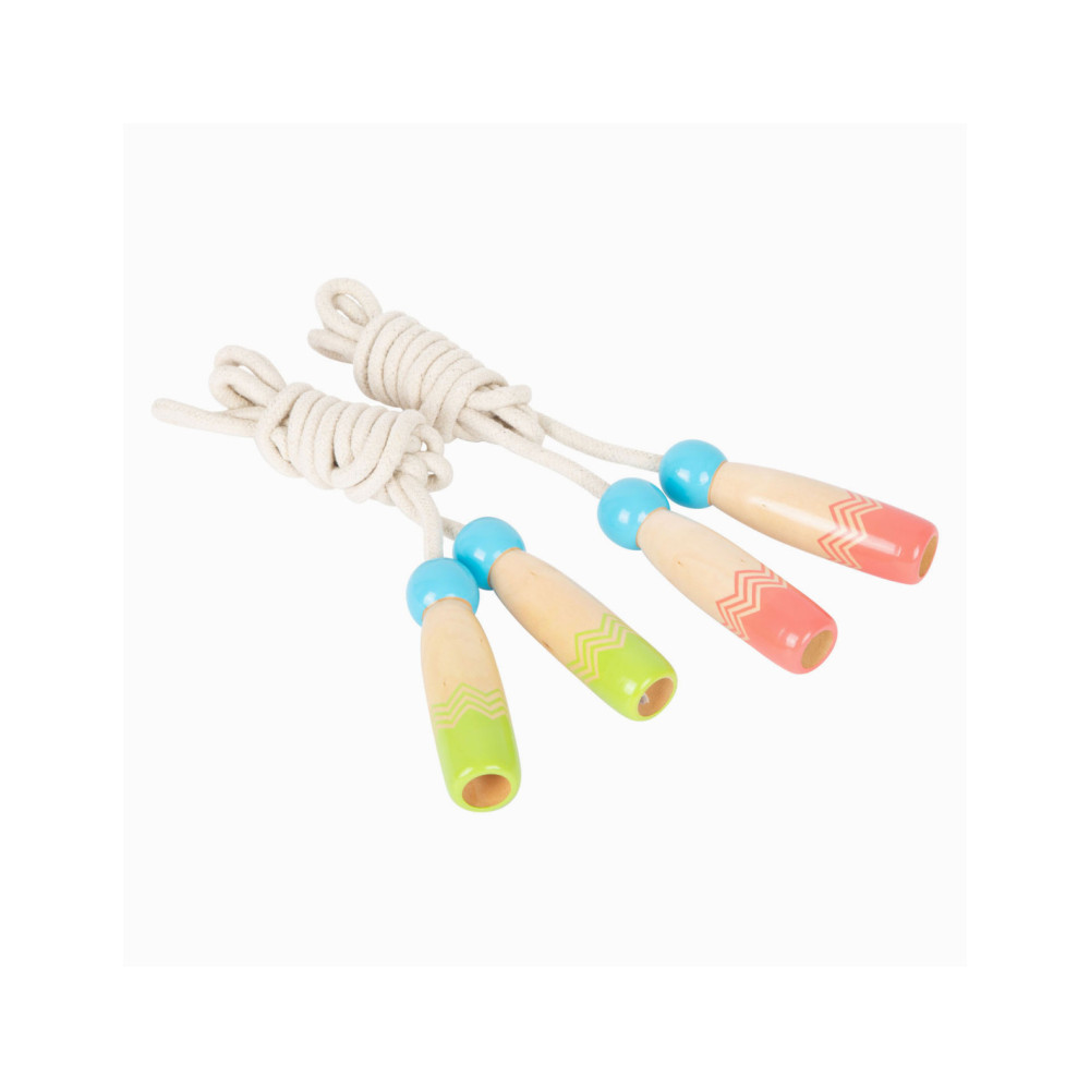 Small Foot - Houten Springtouw met Patroon