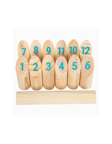 Small Foot - Houten Kubb met Nummers...