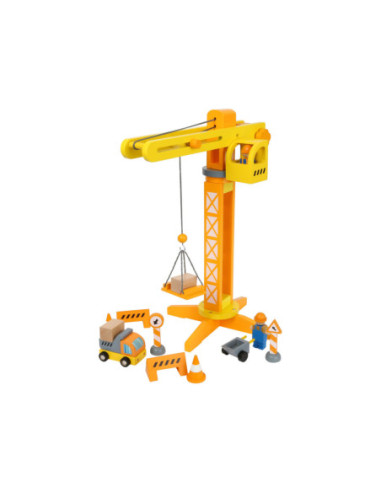 Small Foot - Houten Kraan Bouwplaats...