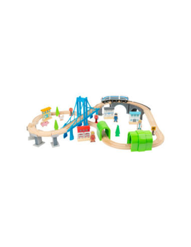 Small Foot - Houten Treinset met Brug...