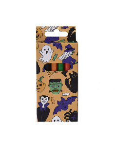 Kleurpotloden Halloween, 6st.