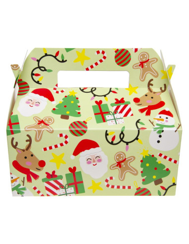 Menubox Kerst 22 X 12 Cm Karton