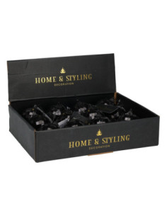 Zwarte Kerstbal Spiegelbol...