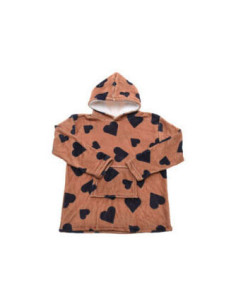 Hoodie Kids One Size - Hartjes