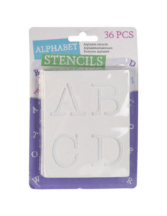 Stencils Letters 36dlg.