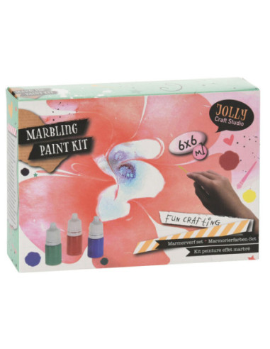 Marmerverf Set