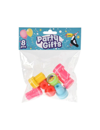 Uitdeelcadeautjes Stempels 8st.