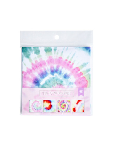 Papier Gekleurd Tie Dye Design