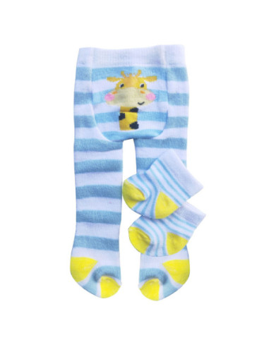 Poppen Panty en sokken Blauw 35-45 cm
