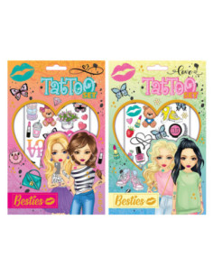 Besties Plaktattoos 2 Vellen