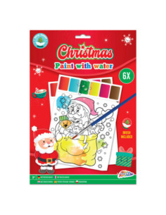 Watertekenboek Kerst