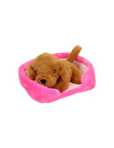 Pluchen Hond in Mand