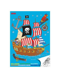 Kleurboek Piraat