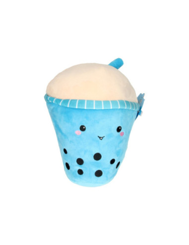 Bubble Tea Pluche Blauw 28cm