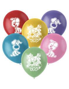 Woezel en Pip Ballonnen 6st.