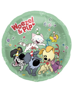 Woezel en Pip Folieballon 45cm