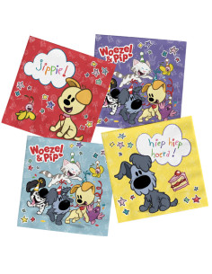 Woezel en Pip Servetten 33...