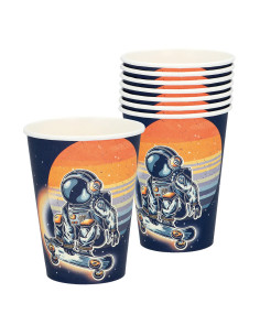 Bekers Papier Ruimte 8st.