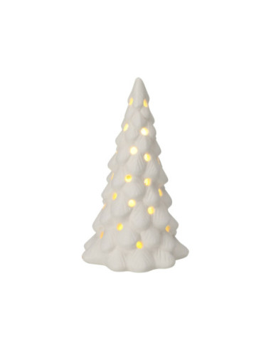 Kerstboom met Led Porselein Set van 6...