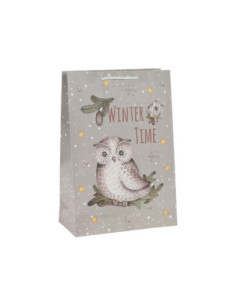 Geschenktas Winter 23cm 24st.