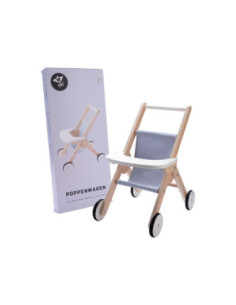 Houten Poppenwandelwagen...