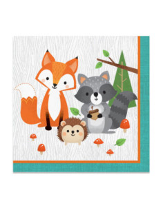 Wild ones Servetten 16st.